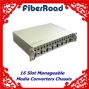 centralized manageable media converter and chassis